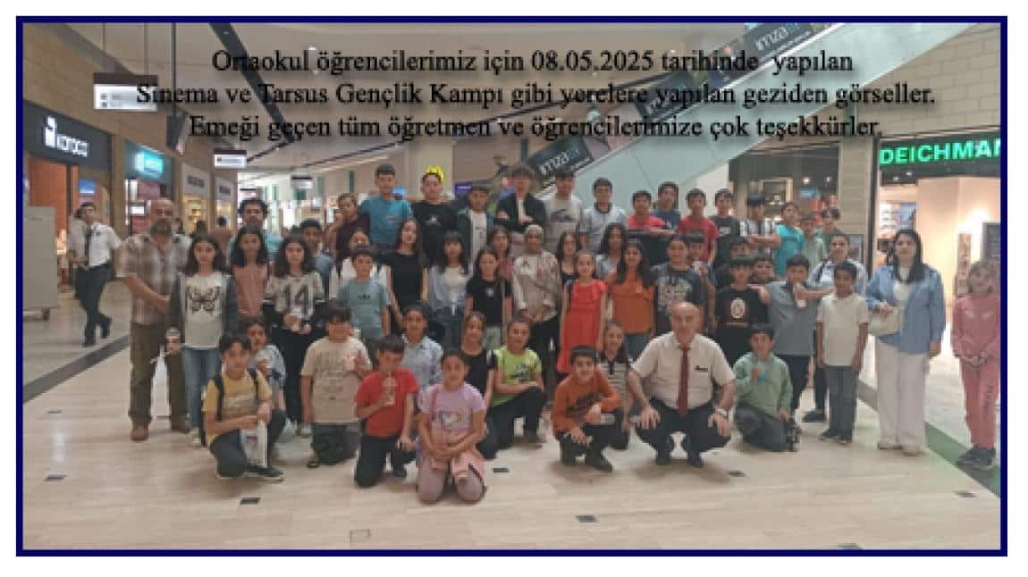 Ortaokul öğrencilerimiz için düzenlenen 08.05.2025 tarihli görseller...
